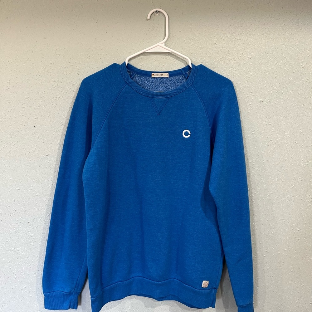 Marine Layer Light Blue Crewneck